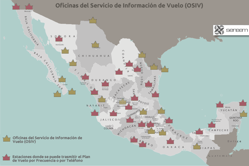 Oficinas OSIV República Mexicana